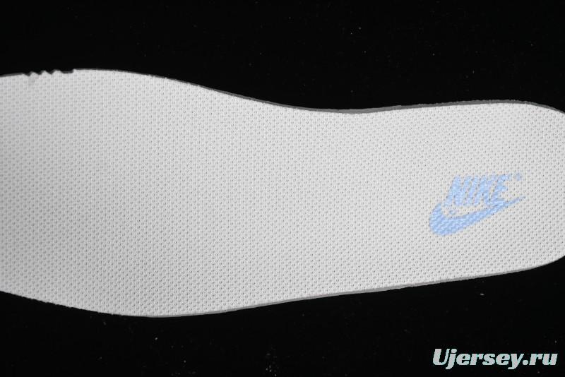 Nike SB Dunk Low Supreme Collaboration - Light Blue Double Swoosh Anniversary Customized Low-Top Casual Sneakers - BB8675-108