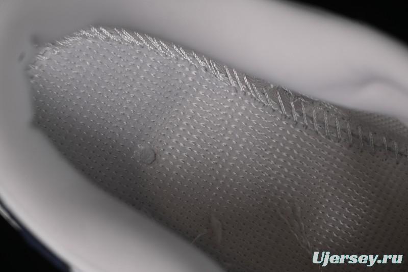 Nike SB Dunk Low Supreme Collaboration - Double Swoosh Beige Navy Anniversary Custom Low-Top Casual Skate Shoes - XX2025-668