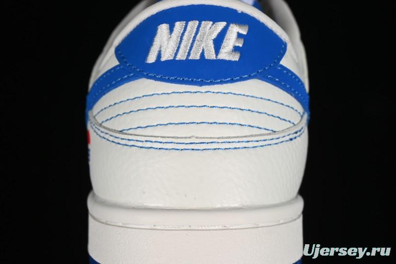 Nike SB Dunk Low Pepsi Anniversary Premium Custom Low-Top Casual Skate Shoes - XB3802-349