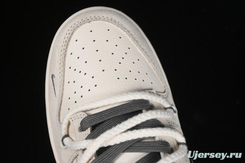 Nike SB Dunk Low Stussy Anniversary Edition Custom Low-Top Casual Sneakers - SJ2068-280