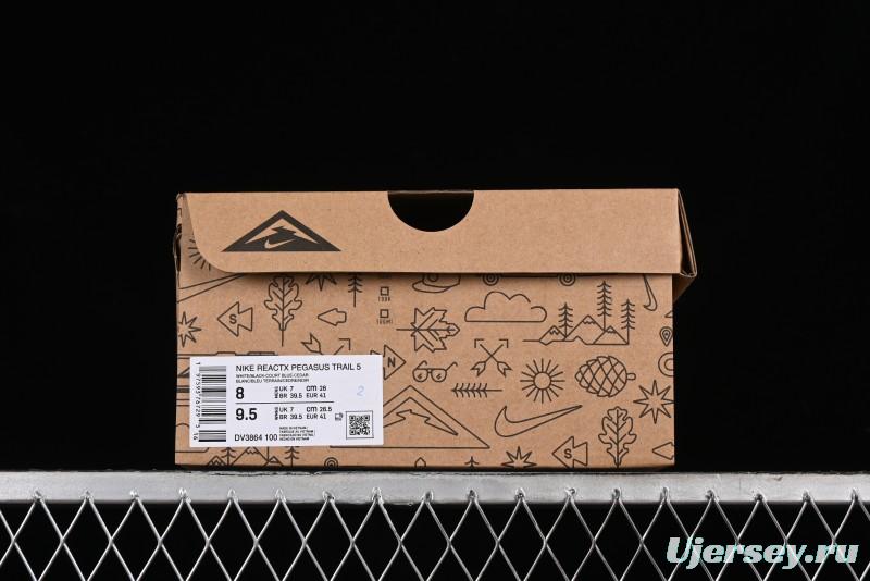 Nike Pegasus Trail 5 Lightweight Comfortable Durable Low-Top Running Shoes - DV3864-100