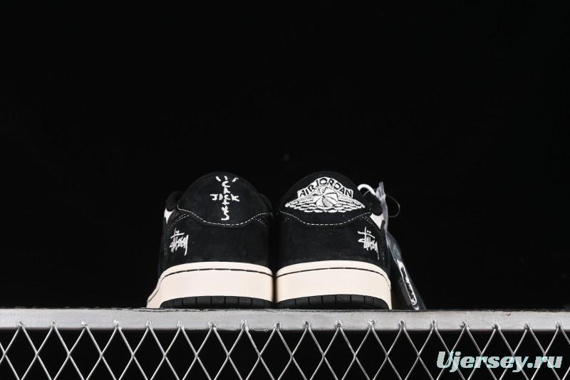 Nike Travis Scott x Fragment Design x Air Jordan 1 Low OG SP AJ1 - XZ3368-555