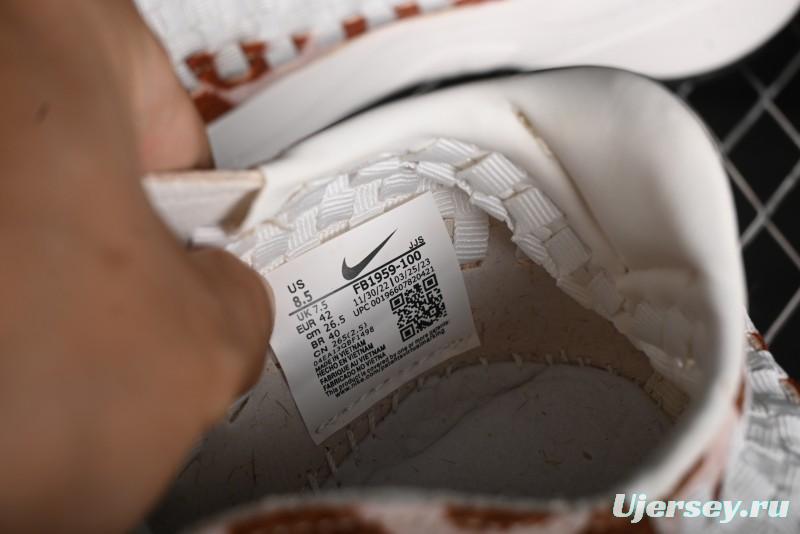 Nike Footscape Woven Asymmetrical Knit Low-Top Lifestyle Sneakers with Nike Air Cushion - FB1959-100