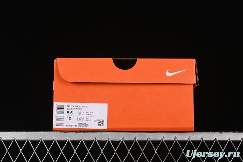 Nike Air Zoom Pegasus 41 Lightweight Breathable Running Shoes with Cushioning - HJ7037-100