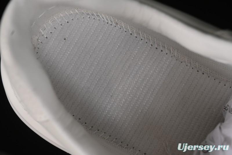 ECCO 2024 New Fashion Simple Versatile Genuine Leather White Sneakers - 61881301002