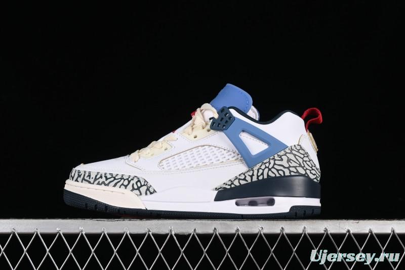 Nike Jordan Spizike Low AJ Hybrid Sneakers with Air Jordan 3, 4, 5, 6 Design Elements - HM3712-164