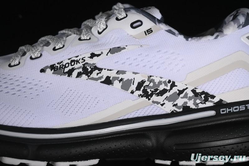 Brooks Ghost 15 Running Shoes with DNA LOFT V2 Cushioning and Breathable Air Mesh - 1103931D149