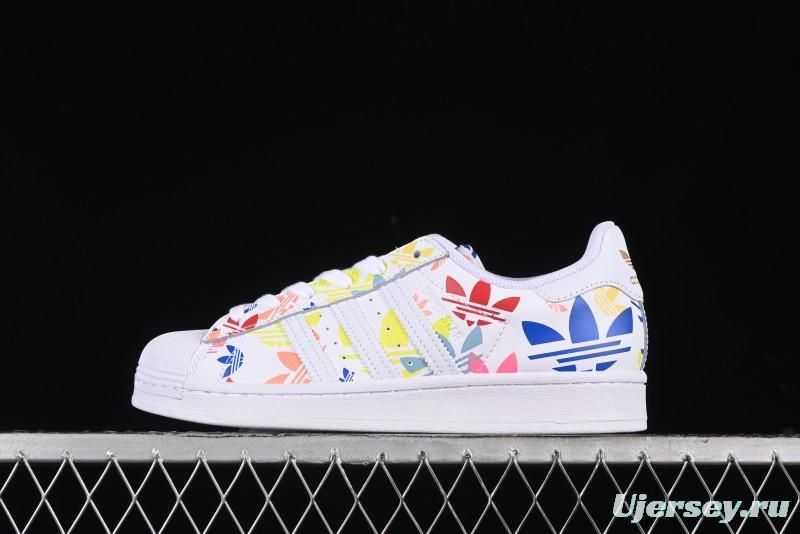 Adidas Superstar H00183 Casual Sneakers with Shell Toe Design - H00183