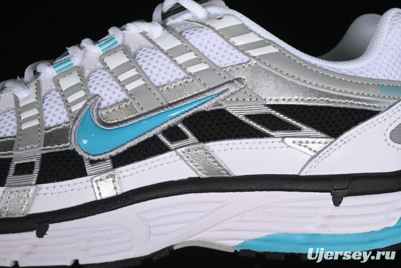 Nike P-6000 Prm Retro Casual Sneakers with Lightweight Design - CD6406-103