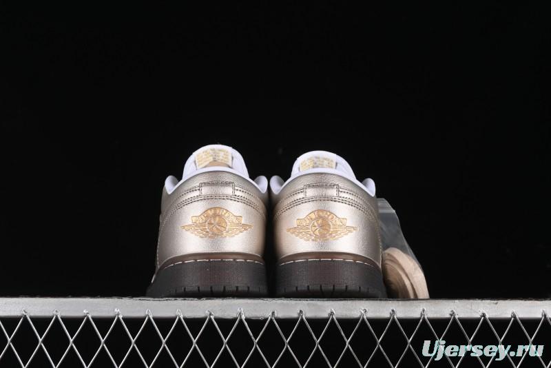 Nike Air Jordan 1 Low Retro Basketball Shoes Platinum - HQ3529-099
