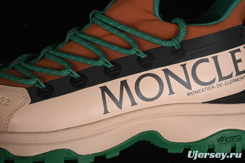 Moncler Trailgrip GTX Hiking Shoes with Cordura Nylon Gore-Tex Waterproof and Vibram Outsole - M00240M3457