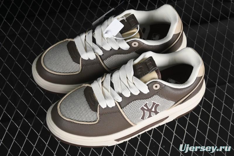 New York Yankees MLB Chunky Liner SL Canvas Sneakers with Thick Sole - 3ASXLSL4N50BRS