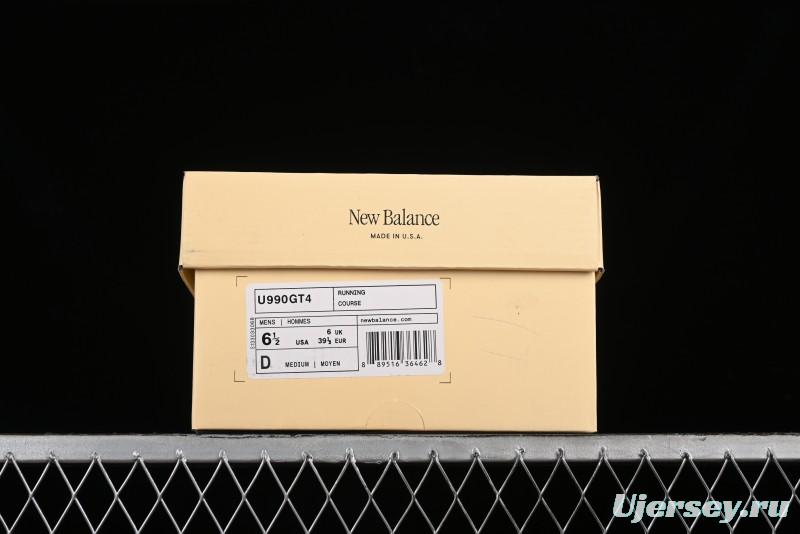 New Balance 990 Series Premium Made in USA Retro Running Shoes - M990GT4