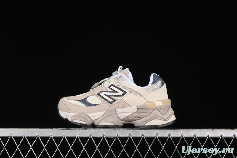 New Balance 9060 Series Kids Hook and Loop Sneakers - PV9060EB