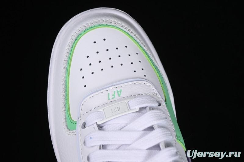 Nike Air Force 1 Shadow Low-Top Sneakers with Lightweight EVA Midsole and Anti-Slip RB Rubber Outsole - CU8591-103