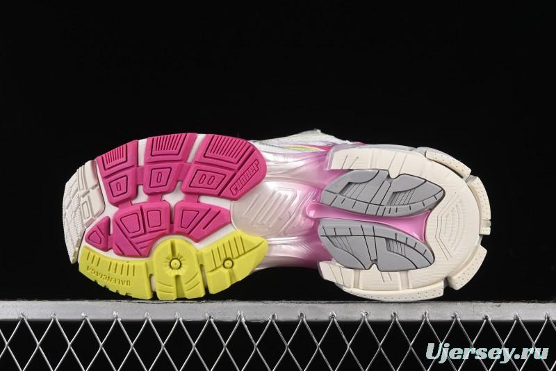 Balenciaga Runner Kith Four Color Retro Casual Sneakers - W3RMU9517