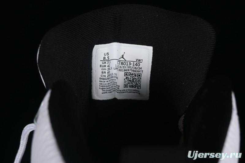 Nike Air Jordan 12 Retro Basketball Shoes in White Blue - CT8013-140