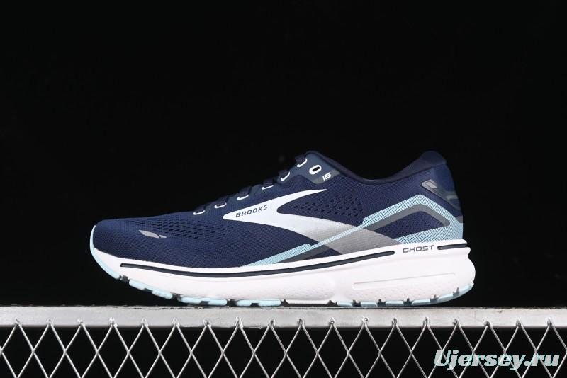 Brooks Ghost 15 Running Shoes with DNA LOFT V2 Cushioning and Breathable Air Mesh - 1203802A450