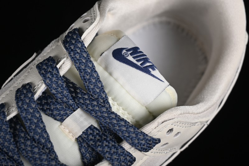 Nike SB Dunk Low The North Face Collaboration - Deep Blue Pig Anniversary High-End Custom Low-Top Casual Skate Shoes - XX2025-325
