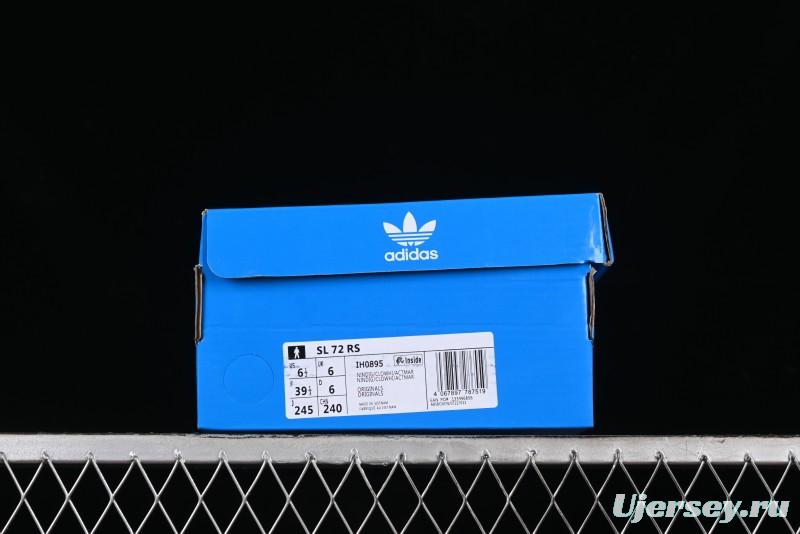 Adidas Originals SL 72 RS Retro Running Shoes with Nylon Upper and Suede Accents - IH0895