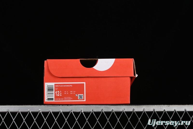 Nike Flex Advance Hook and Loop Breathable Soft Lightweight Kids Shoes - CZ0186-002