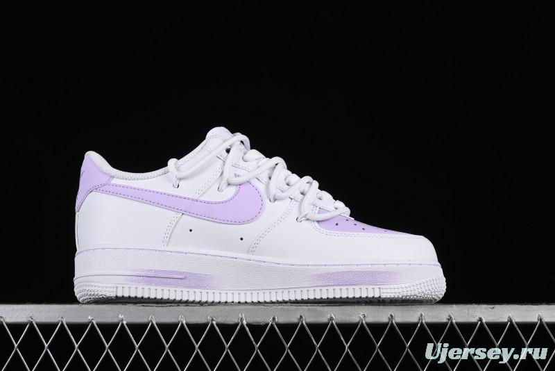 Nike Air Force 1 '07 Low Custom Spray Painting Romantic Message Low-Top Casual Sneakers - ZH0316-028