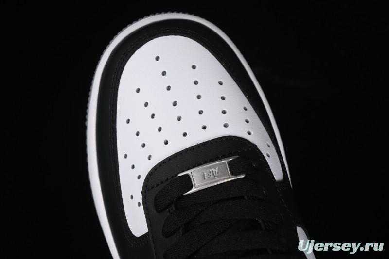 Nike Air Force 1 '07 Low Casual Sneakers in Black, White, and Gray - FB7162-081