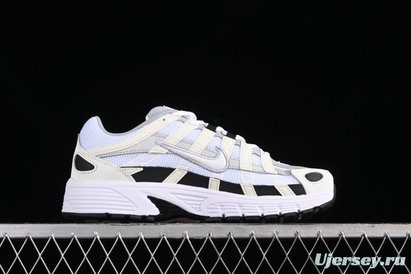 Nike P-6000 Prm Retro Casual Sneakers with Lightweight Design - CD6404-101