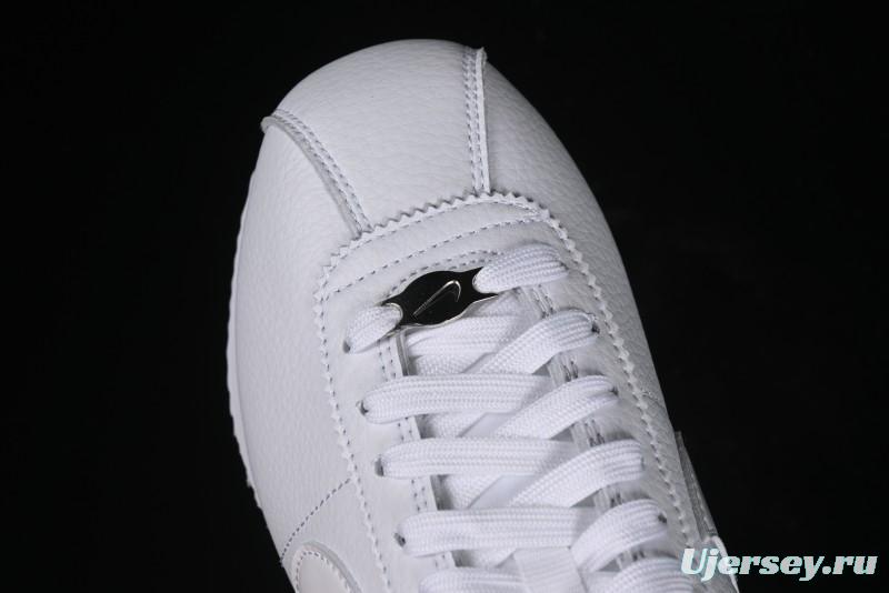 Nike Classic Cortez Leather Retro Running Shoes - FB6877-100