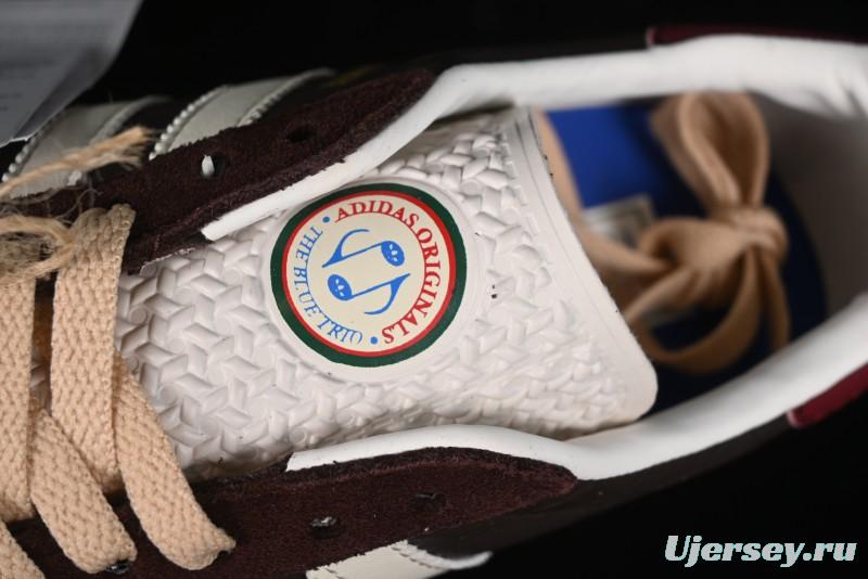Adidas Originals Gazelle Indoor Retro Casual Anti-Slip Wear-Resistant Low-Top Sneakers - JP5671