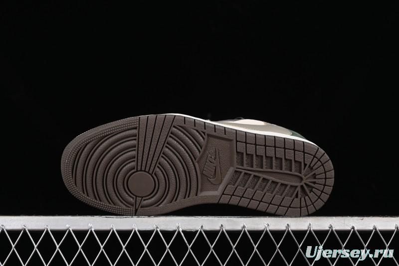 Nike Travis Scott x Air Jordan 1 Low OG Retro Basketball Shoes - DM7866-818