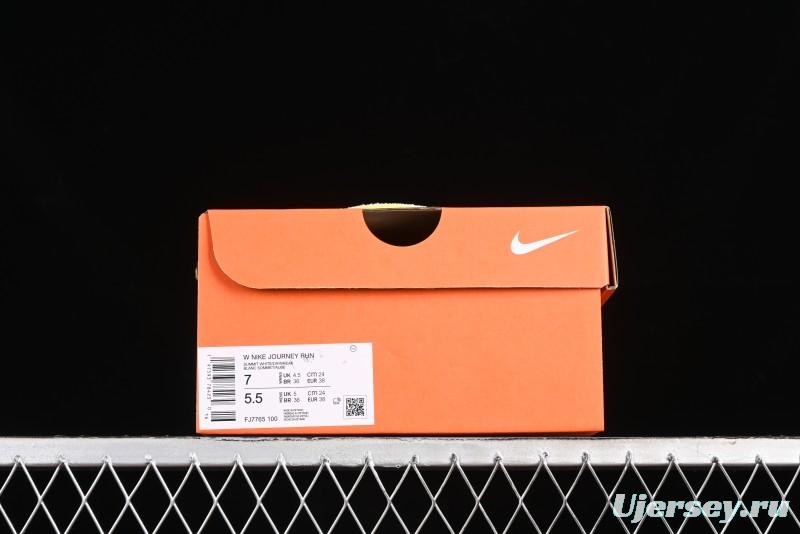 Nike Journey Run 2024 Low-Top Casual Running Shoes with Shock Absorption Slip-Resistant and Durable Design - FJ7765-100