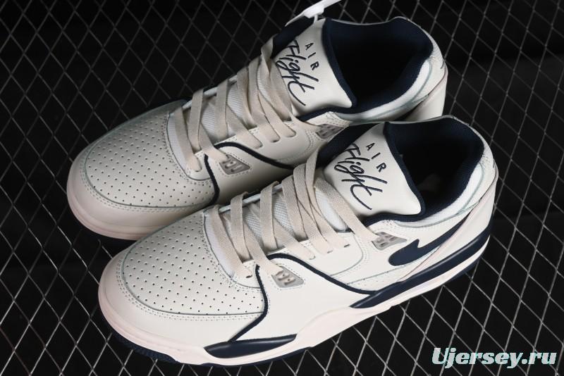 Nike Air Flight 89 Low Basketball Shoes with Air Cushion Technology - FQ8256-001