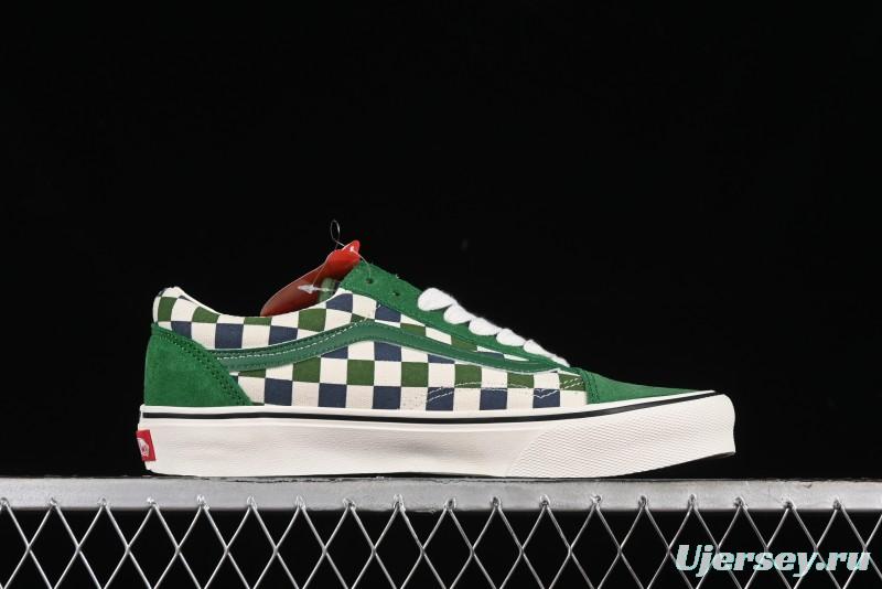Vans Old Skool 36 Checkerboard Low-Top Canvas Sneakers - VN000D7HY29