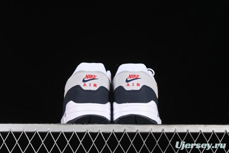 Nike Air Max 1 Retro Running Shoes with Half-Sole Air Cushion - HM9604-400