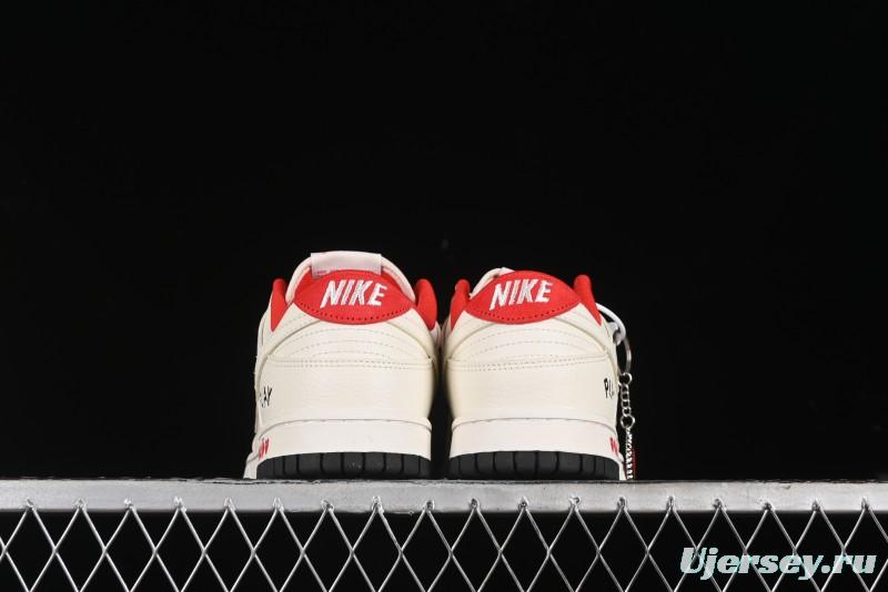 Nike SB Dunk Low Comme des Garcons Anniversary Custom Low-Top Casual Skate Shoes - KK1688-081