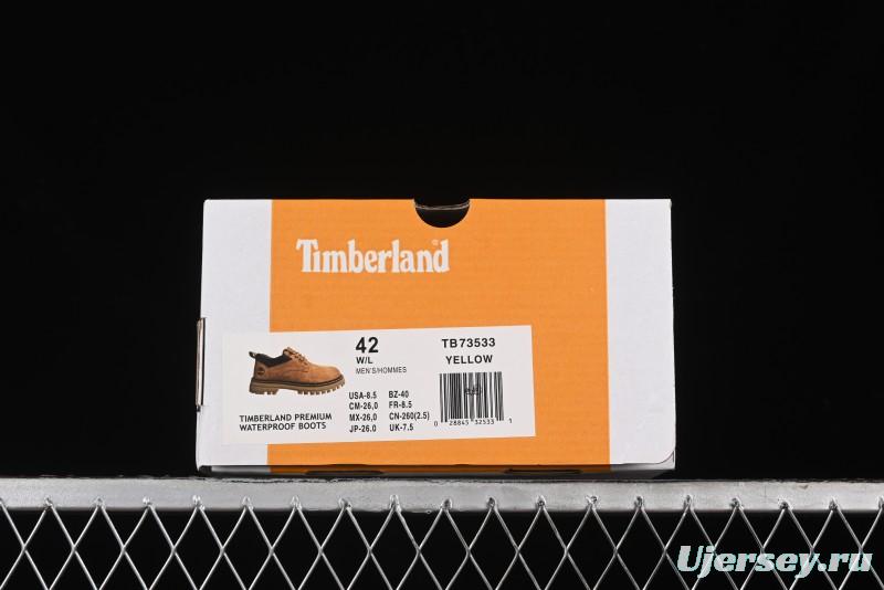 Timberland 24SS Autumn New Low-Top Casual Shoes Series - TB73533YELLOW