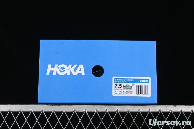 Hoka Mafate Three 2 Ultra-Lightweight Cushioned Trail Running Shoes - 1153931 WNN