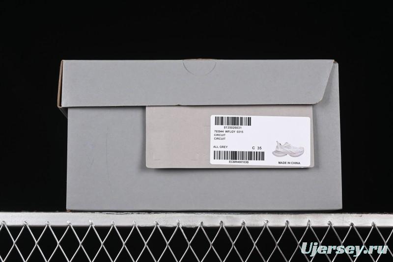 Balenciaga Circuit Lightweight Distressed Print Round Toe Fashion Casual Shoes - WFLGY0315