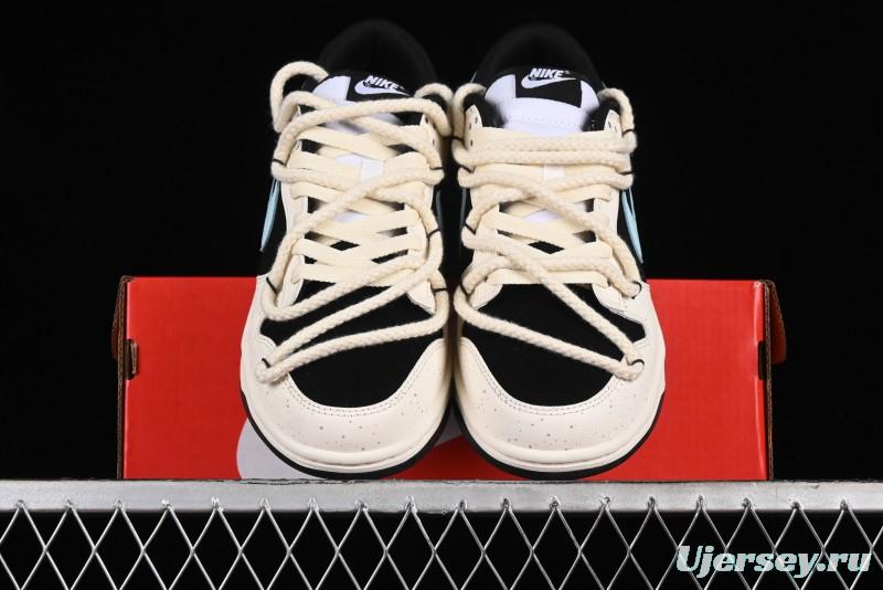 Nike Dunk Low SB Retro Vintage Panda Blueberry Casual Sneakers - DD1391-100