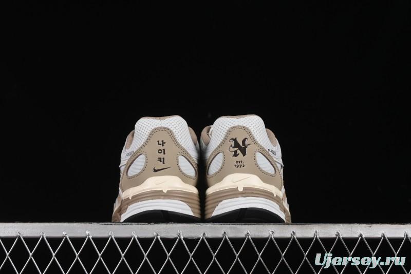 Nike P-6000 Premium Retro Casual Sneakers with Layered Design - FQ8243-025