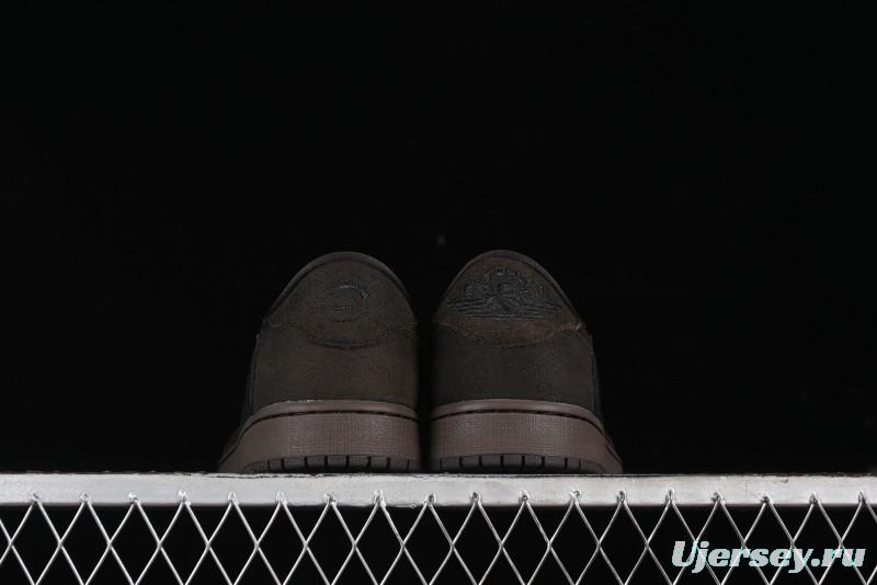 Nike Travis Scott x Air Jordan 1 Low OG AJ1 Reverse Swoosh Sneakers - DM7866-202