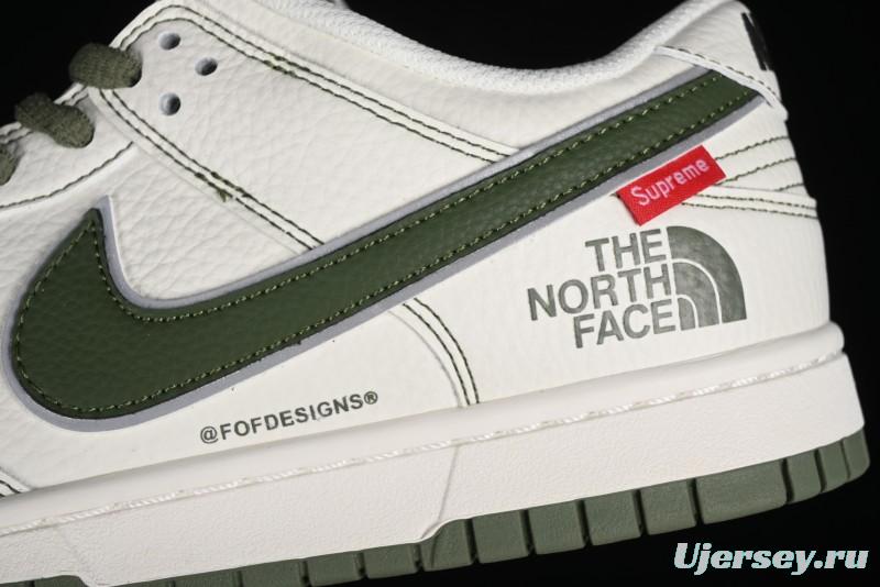 Nike SB Dunk Low Supreme x The North Face Casual Skateboarding Shoes - BM0234-505