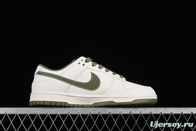 Nike SB Dunk Low UN Collaboration - Letter Green Anniversary High-End Custom Low-Top Casual Skate Shoes - BB2699-211