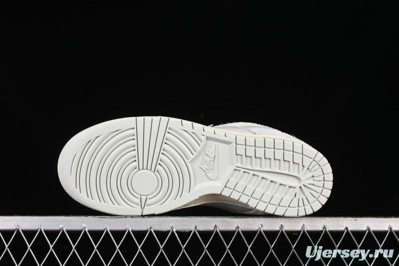 Nike Dunk Low SB "Fishing" Trout Pattern Casual Skate Shoes - DV7210-001