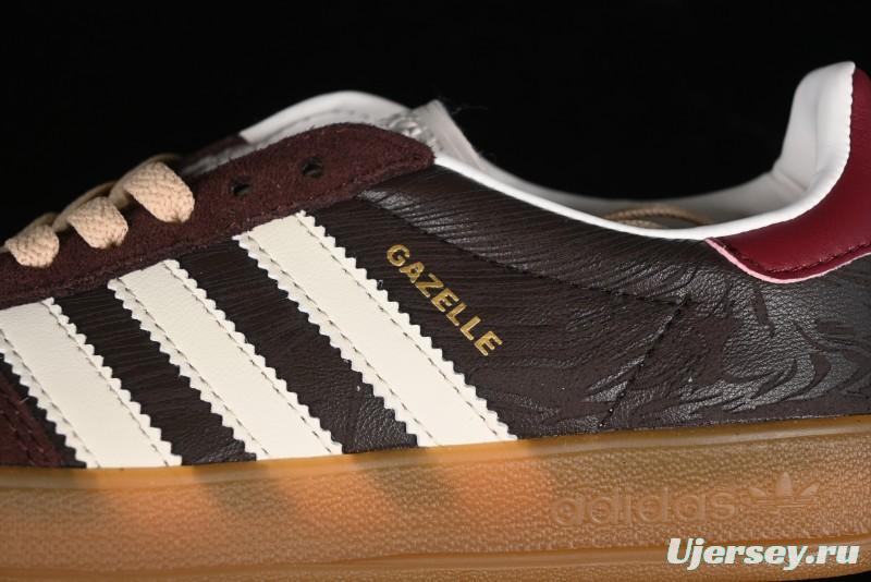 Adidas Originals Gazelle Indoor Retro Casual Anti-Slip Wear-Resistant Low-Top Sneakers - JP5671