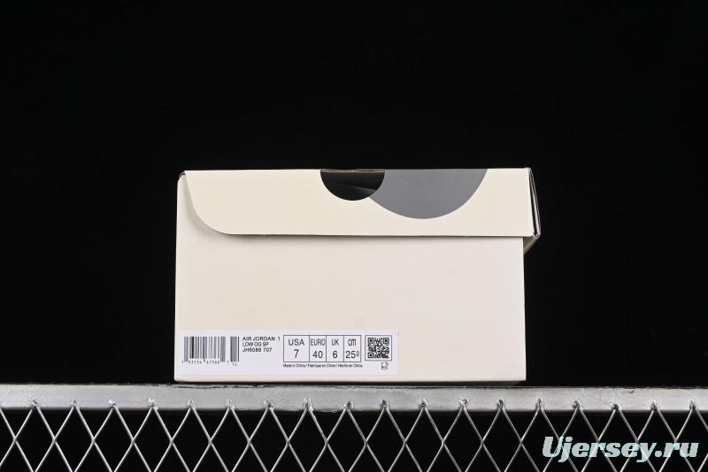 Nike Travis Scott x Fragment Design x Air Jordan 1 Low OG SP Retro Sneakers - JH6088-707