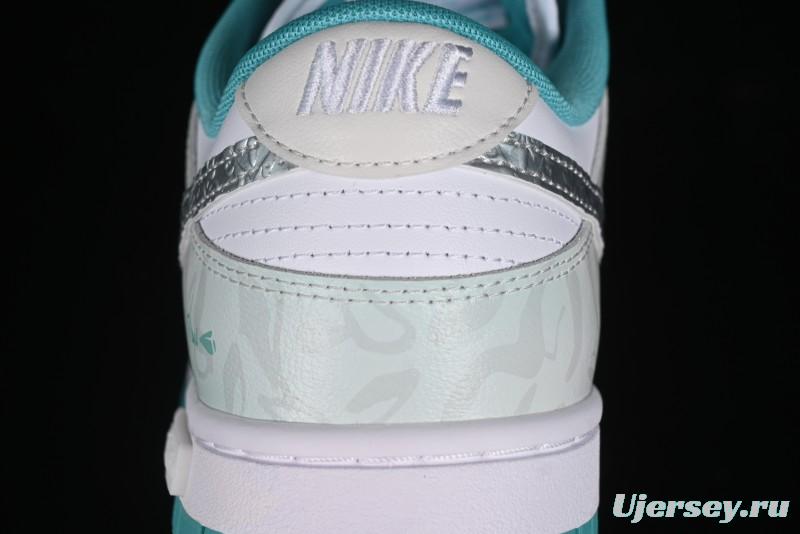 Nike Dunk Low Panda Prank Special Edition Heartbeat Email Mint SB Low Top Casual Skate Shoes - DV0833-102