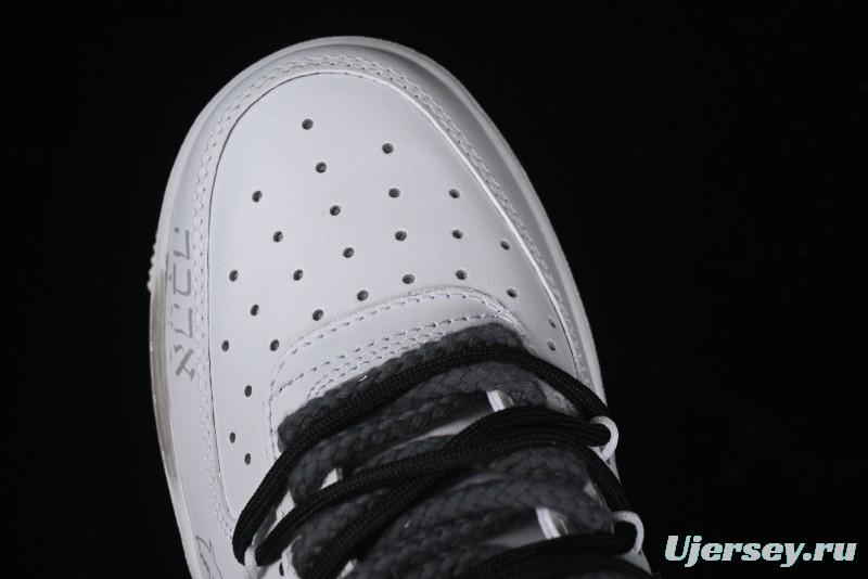 Nike Air Force 1 '07 Low Peace Dove Spray Custom Low-Top Casual Sneakers - ZH0316-031