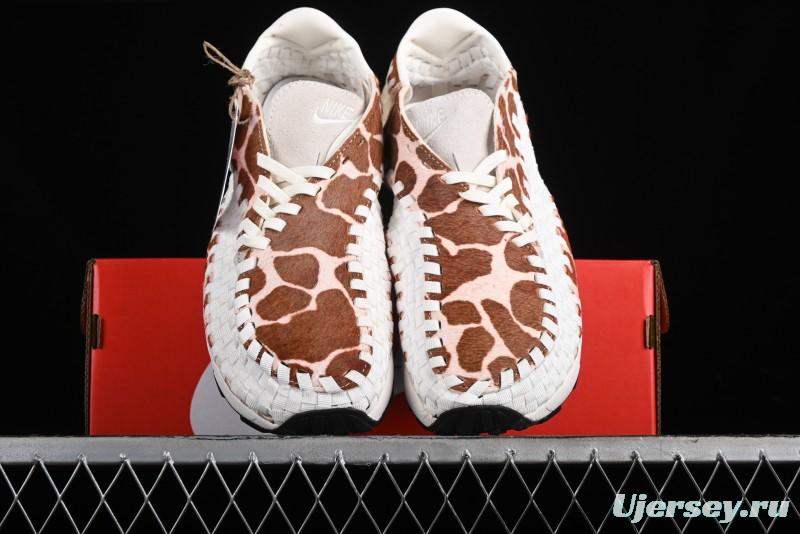 Nike Footscape Woven Asymmetrical Knit Low-Top Lifestyle Sneakers with Nike Air Cushion - FB1959-100